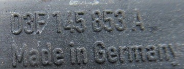 SKODA OCTAVIA III 1.4 TSI DRŽÁK DRŽÁKY ŠKRTÍCÍ KLAPKY 03F145853A