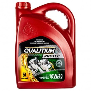 QUALITIUM PROTEC 10W40 5L ORYGINALNY POLSKI