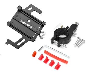 АЛЮМИНИЕВЫЙ ДЕРЖАТЕЛЬ ДЛЯ ТЕЛЕФОНА ДЛЯ РУЛЯ СКУТЕРА ROCKBROS