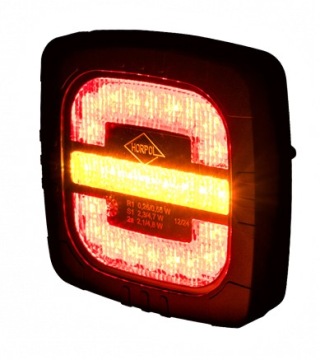 СВЕТОДИОДНЫЙ ЗАДНИЙ ФОНАРЬ ROCA LZD 2800 УДАРОПРОЧНЫЙ IP68