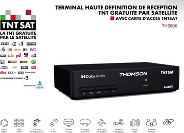 Декодер DVB-S2 тюнер Thomson THS806 Y532