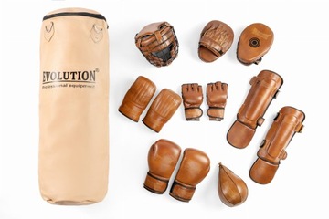 GRUSZKA BOKSERSKA PODWIESZANA EVOLUTION SKÓRA RETRO