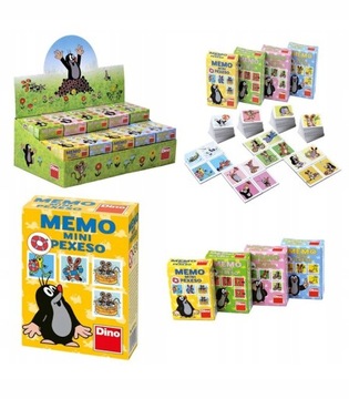 KRECIK Gra pamięciowa typu memory memos Pexeso