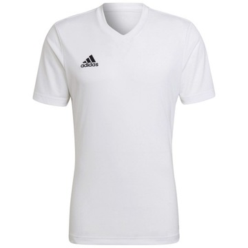 ADIDAS Koszulka Męska T-Shirt ENTRADA 22 Sportowa Logo Biała r.S