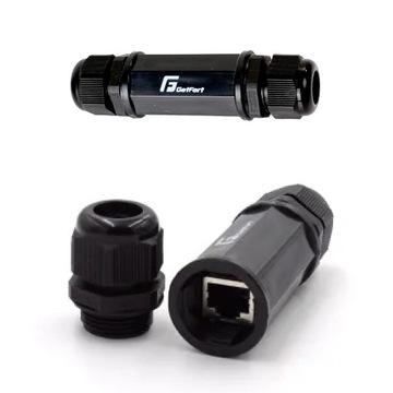ŁĄCZNIK RJ45 ZEWNĘTRZNY GETFORT KAT.5E