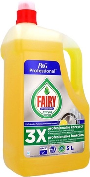 Fairy 5l Professional zapas płyn do mycia naczyń cytryna koncentrat