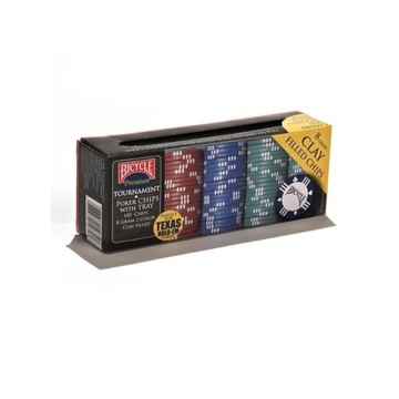 BICYCLE Żetony pokerowe 100 sztuk