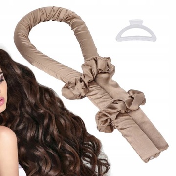 WAŁEK DO LOKÓW HEATLESS CURLS + SPINKA SCRUNCHIE