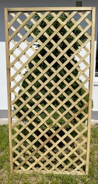 płot ażurowy, kratka w ramie 180x90cm