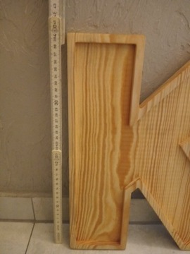 деревянные объемные буквы высотой 40 см.