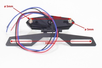 СВЕТОДИОДНЫЙ ЗАДНИЙ ФОНАРЬ С КРЕПЛЕНИЕМ НА ПЛАТЕ HB