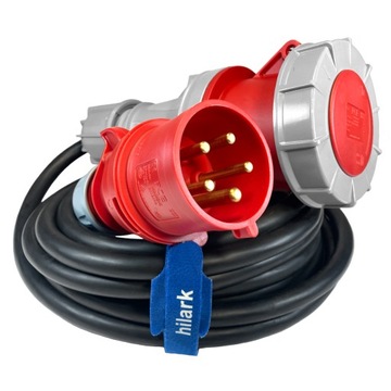 Адаптер питания 32A 5P IP44 на 63A 5P IP67 1M