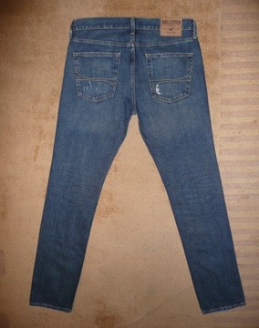 Spodnie dżinsy HOLLISTER W32/L32=44,5/109cm jeansy