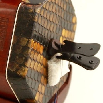 Черная отделка костюма Erhu / Zhonghu String.