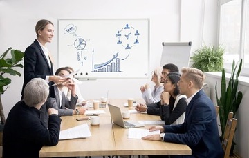 НАБОР МАГНИТНОЙ ДОСКИ 80x60см