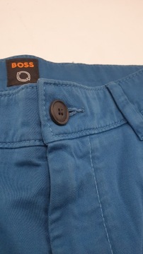 HIT! Hugo boss niebieskie spodnie schino r. 31/32