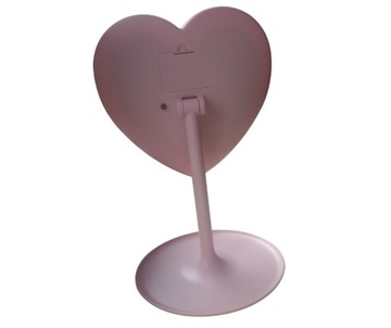 КОСМЕТИЧЕСКОЕ ЗЕРКАЛО С ПОДСВЕТКОЙ, РОЗОВОЕ