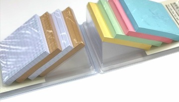 Kartki samoprzylepne STIKY NOTE kolorowe 4 x 80 sztuk