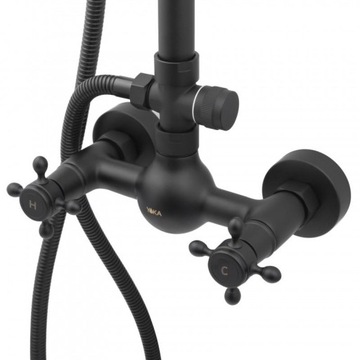 Душевой набор, панель для тропического душа в стиле ретро