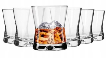 Szklanki X-line 290ml kpl6 KROSNO drink whisky sok
