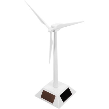 Turbina wiatrowa zasilana energią słoneczną Model wiatraka z dynamem