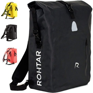 Wodoodporna torba kurierska 25l plecak 3w1