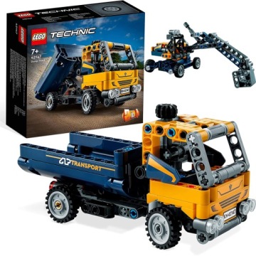 LEGO TECHNIC 2IN1 — САМОСВАЛ + ЭКСКАВАТОР (42147)