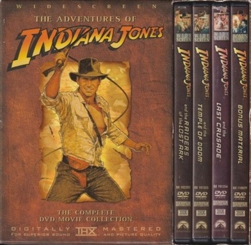 Indiana Jones [4DVD] Harrison Ford Napisy PL