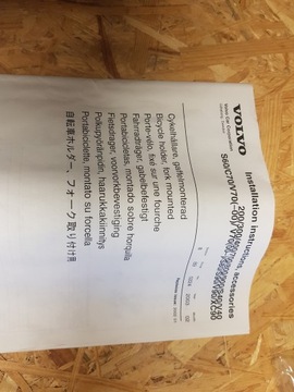 Bagażnik dachowy rowerowy VOLVO NOWY !!!!