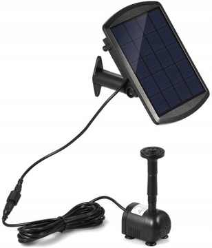 ФОНТАННЫЙ НАСОС СОЛНЕЧНЫЙ НАСОС ДЛЯ САДОВОГО ПРУДА ФОНТАН 1,8 Вт