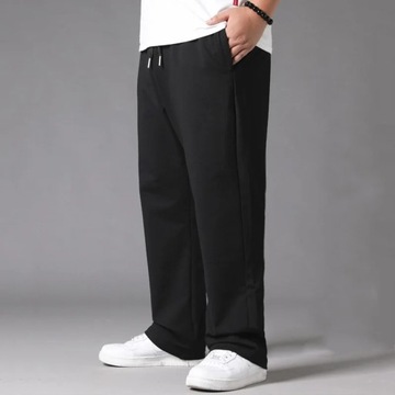 10XL Oversized Large Size Black Casual Pants Mens