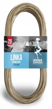 AZ Linka z Wkładem STALOWYM 20m do Bielizny