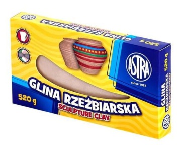 ГЛИНА ДЛЯ ЛЕПКИ ДЕТСКАЯ 520Г ASTRA QUALITY