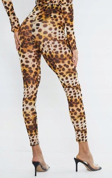 LEGGINSY 3UP XXH__XXS PRETTYLITTLETHING SIATECZKOWE