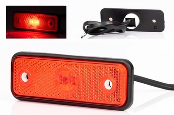 Lampa obrysowa LED do przyczepki przyczepy naczepy ciężarówki FT-004