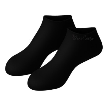 Силиконовые регенерирующие носки для сухих пяток, черные