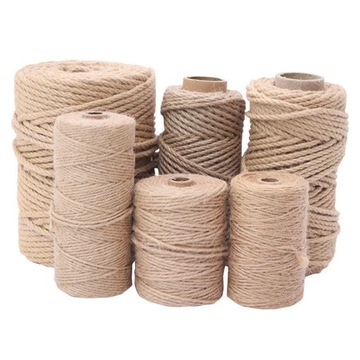 ДЖУТОВАЯ ВЕРЕВКА 10ММ - НАРЕЗКА НА МЕТРЫ. ИДЕАЛЬНО ДЛЯ ВАШИХ ПРОЕКТОВ