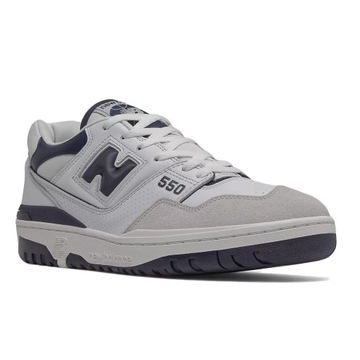 Мужские кроссовки New Balance 550 белые, 42 размер