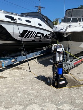 Набор для мытья фотоэлектрических панелей и витрин.