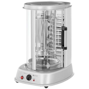 MINI opiekacz grill do kebaba gyrosa warzyw pionowy 3w1 1800W Royal Caterin