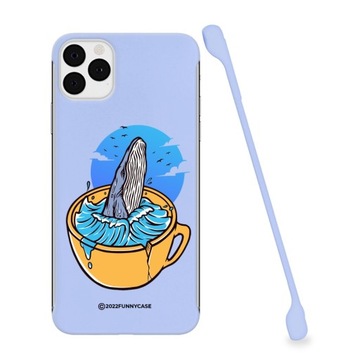 Etui Mat Plecki FIOLETOWY do IPHONE 11 PRO Sea Wz