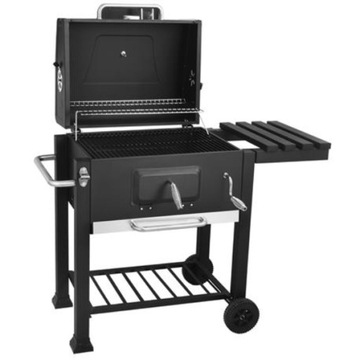 GRILL OGRODOWY WĘGLOWY XXL + AKCESORIA