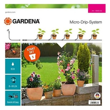 Zestaw startowy GARDENA Micro-Drip 5 doniczek