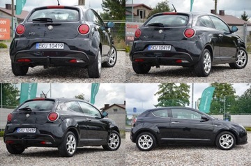Alfa Romeo MiTo Hatchback 3d 1.4 16v 78KM 2010 CZARNA ZAREJESTR.1.4+GAZ SERWIS KLMA ALU GWARANCJA, zdjęcie 3