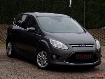 Ford C-MAX II Minivan 1.0 EcoBoost 125KM 2015 Ford C-MAX TITANIUM Kamera Navi ParkAssist LineAssist Keyless Benzyna 125KM, zdjęcie 1