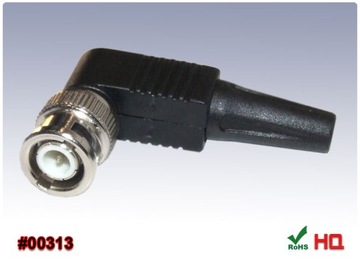 Разъем BNC, прямоугольный, паяный