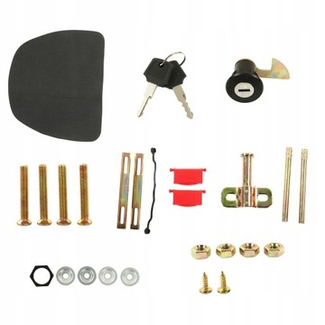 KUFER NA KASK POJEMNY SKUTER TYLNY MOTOCYKLA