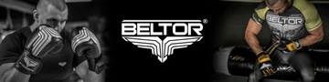 ТРЕНИРОВОЧНЫЕ ШОРТЫ BELTOR MUAY THAI 01 КРАСНЫЙ ЧЕРНЫЙ РАЗМЕР M