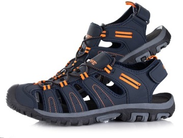 Sandały męskie Hi-Tec Tiore Navy/Dark Grey/Orange