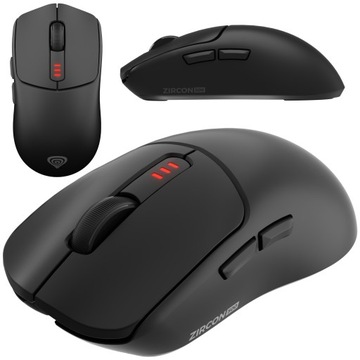 Myszka Gamingowa Genesis ZIRCON 500 Bezprzewodowa Bluetooth 10000 DPI Black